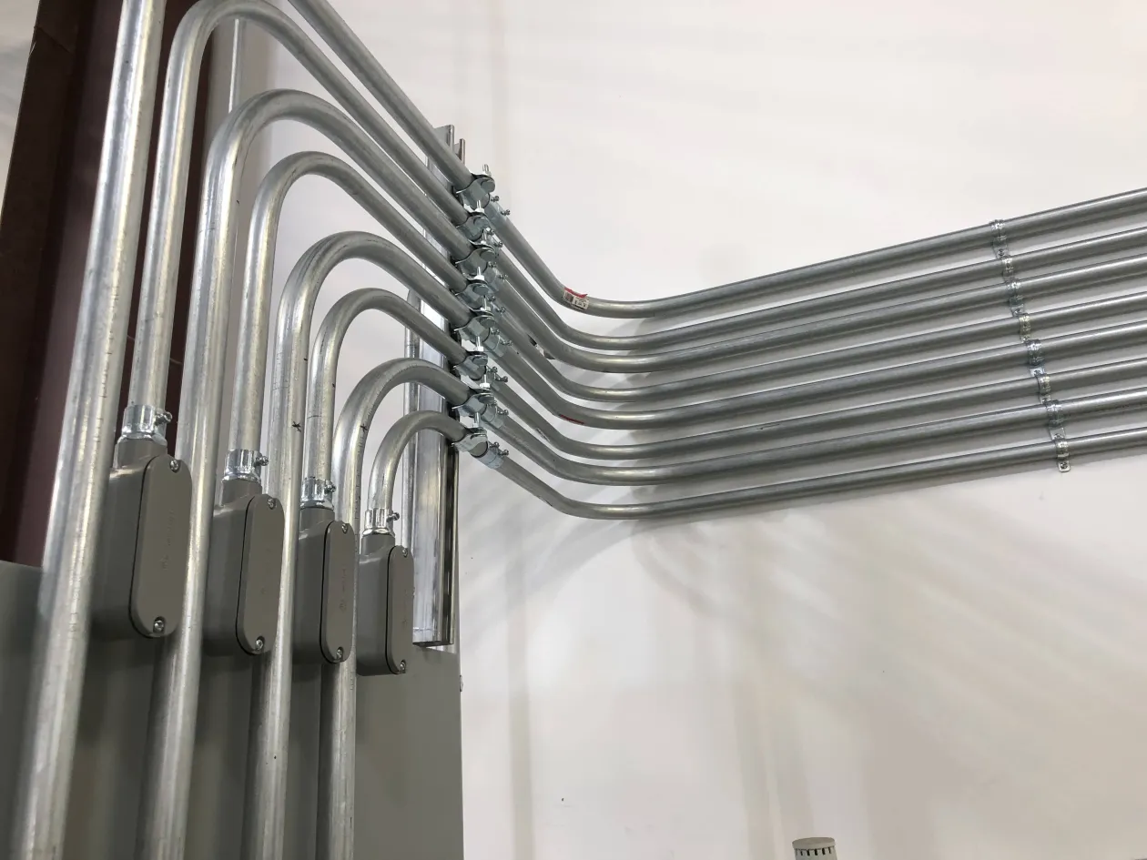 commercial electrical conduit installation